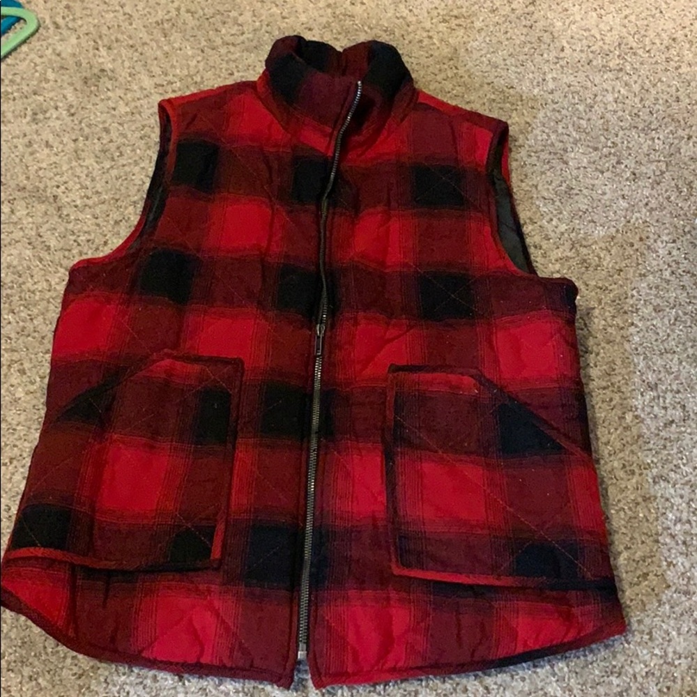 Buffalo print vest